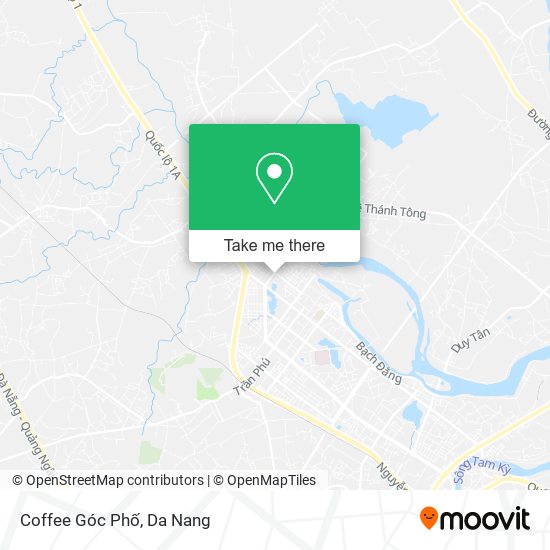 Coffee Góc Phố map