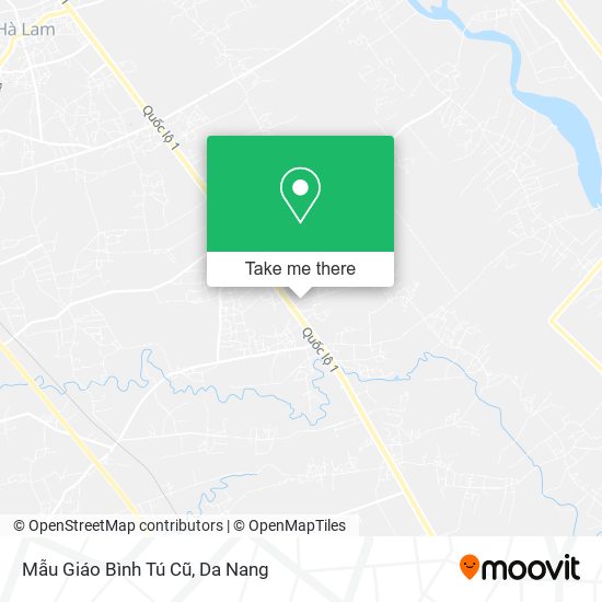 Mẫu Giáo Bình Tú Cũ map