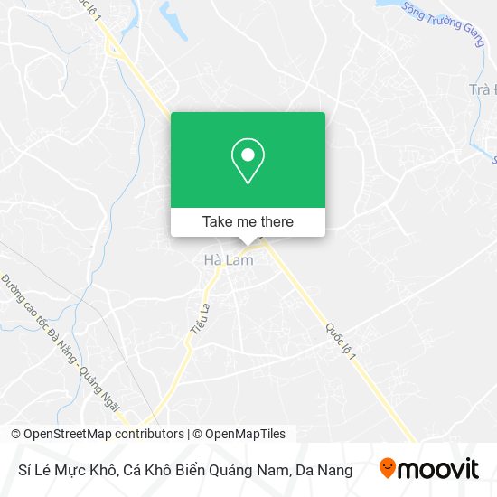 Sỉ Lẻ Mực Khô, Cá Khô Biển Quảng Nam map