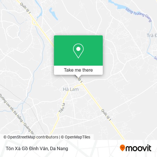 Tôn Xà Gồ Đình Vân map