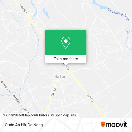 Quán Ăn Hà map