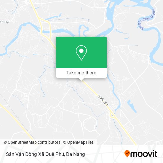 Sân Vận Động Xã Quế Phú map