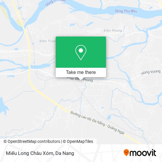 Miếu Long Châu Xóm map