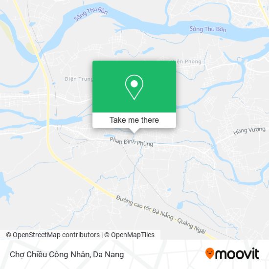 Chợ Chiều Công Nhân map