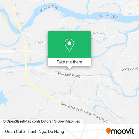Quán Cafe Thanh Nga map