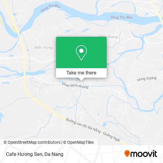 Cafe Hương Sen map