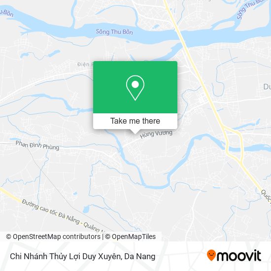 Chi Nhánh Thủy Lợi Duy Xuyên map