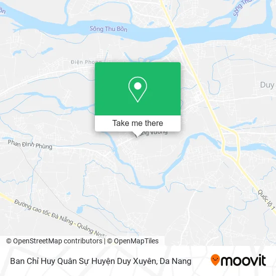 Ban Chỉ Huy Quân Sự Huyện Duy Xuyên map