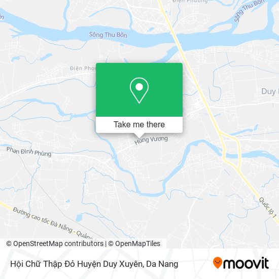 Hội Chữ Thập Đỏ Huyện Duy Xuyên map