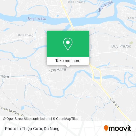 Photo In Thiệp Cưới map