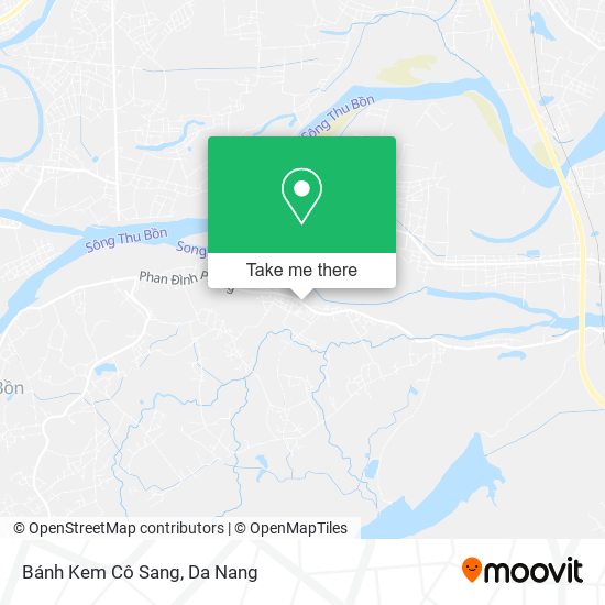 Bánh Kem Cô Sang map