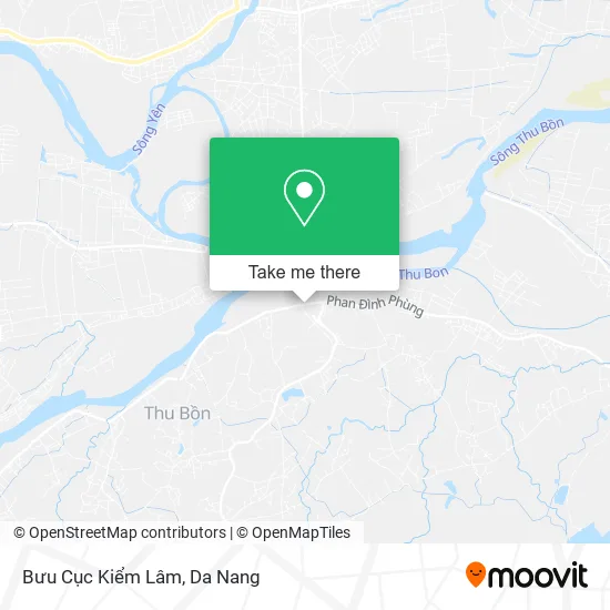 Bưu Cục Kiểm Lâm map