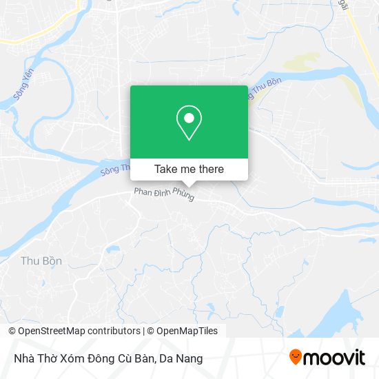 Nhà Thờ Xóm Đông Cù Bàn map