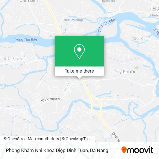 Phòng Khám Nhi Khoa Diệp Đinh Tuân map