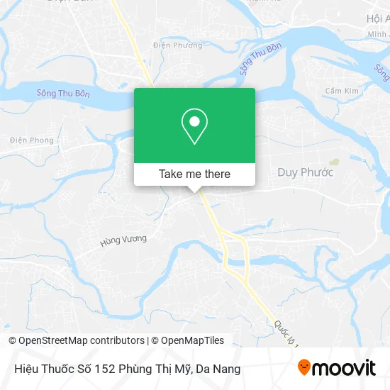 Hiệu Thuốc Số 152 Phùng Thị Mỹ map