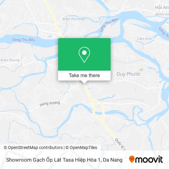 Showroom Gạch Ốp Lát Tasa Hiệp Hòa 1 map