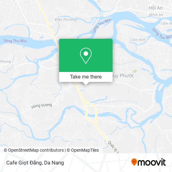 Cafe Giọt Đắng map