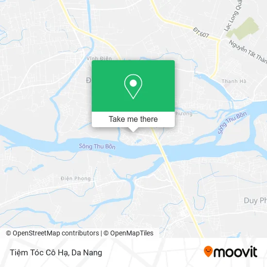 Tiệm Tóc Cô Hạ map