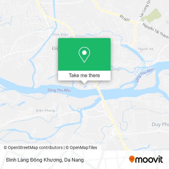 Đình Làng Đông Khương map