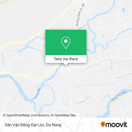 Sân Vận Động Đại Lộc map
