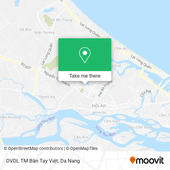DVDL TM Bàn Tay Việt map