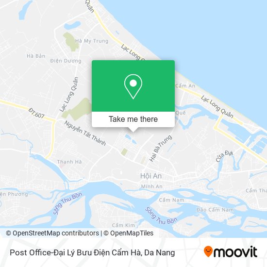 Post Office-Đại Lý Bưu Điện Cẩm Hà map