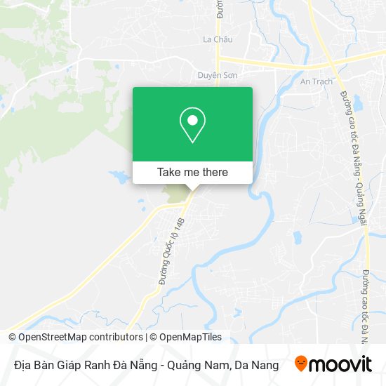 Địa Bàn Giáp Ranh Đà Nẵng - Quảng Nam map