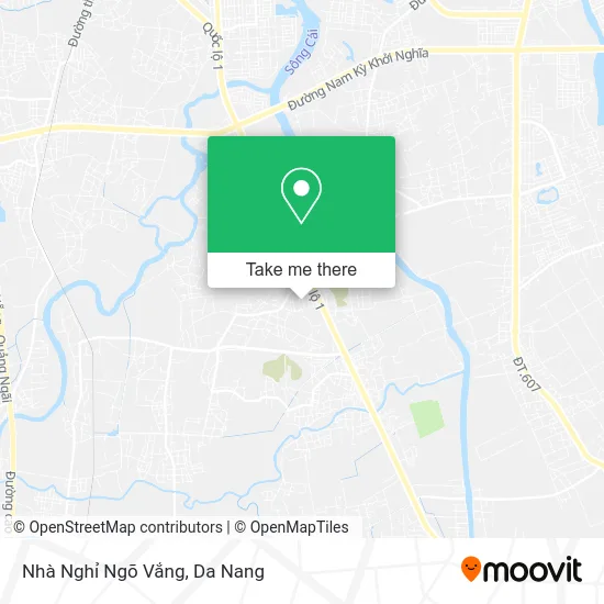 Nhà Nghỉ Ngõ Vắng map