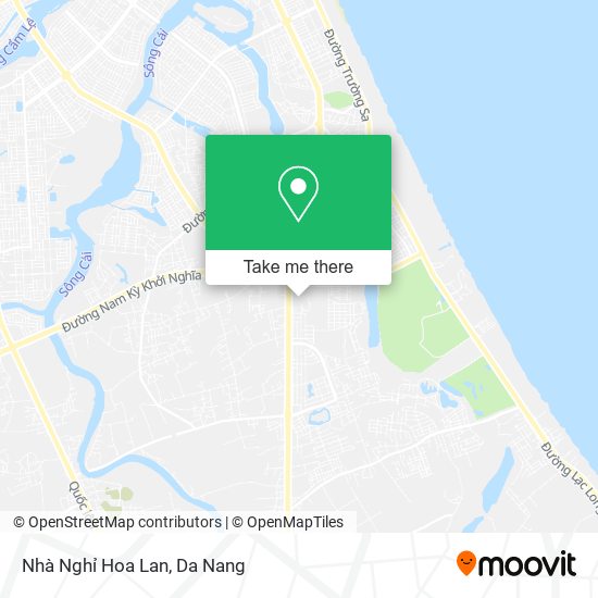 Nhà Nghỉ Hoa Lan map