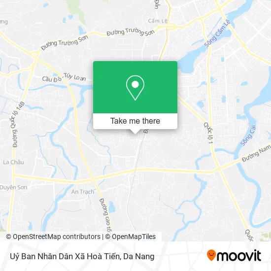 Uỷ Ban Nhân Dân Xã Hoà Tiến map