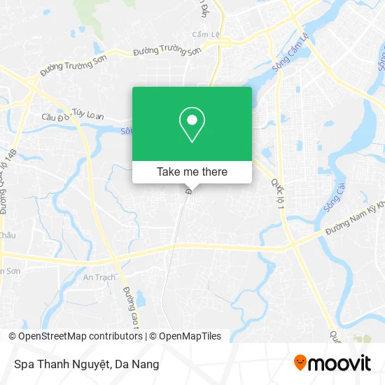 Spa Thanh Nguyệt map