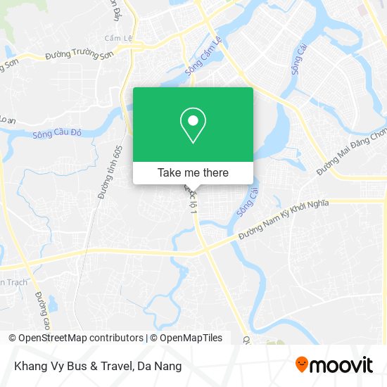 Khang Vy Bus & Travel map