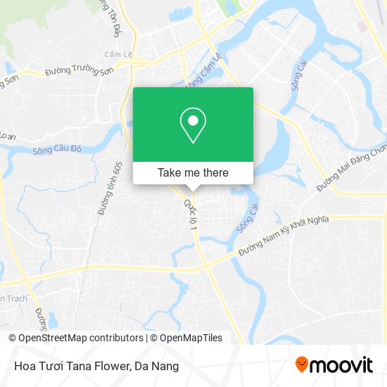 Hoa Tươi Tana Flower map