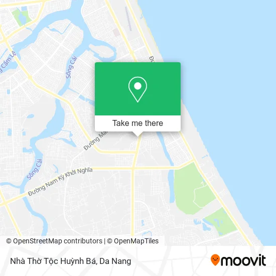 Nhà Thờ Tộc Huỳnh Bá map
