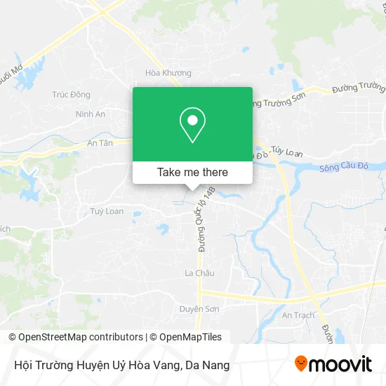 Hội Trường Huyện Uỷ Hòa Vang map