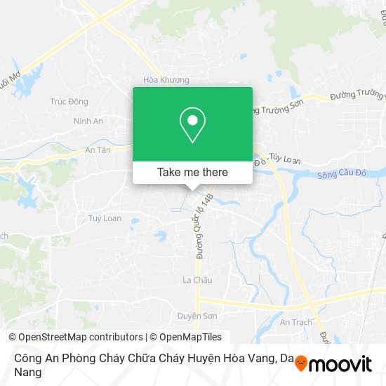 Công An Phòng Cháy Chữa Cháy Huyện Hòa Vang map
