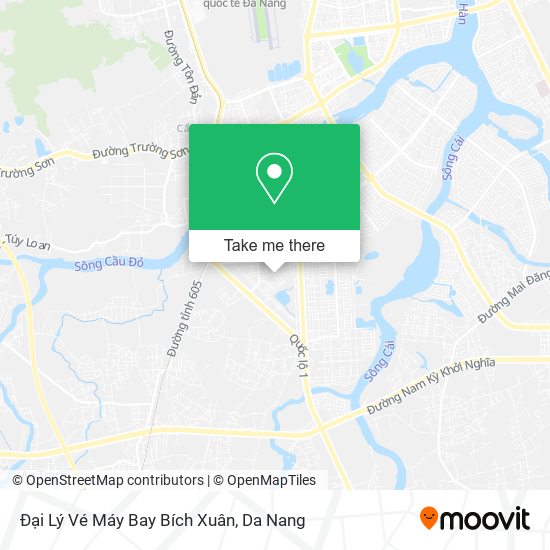 Đại Lý Vé Máy Bay Bích Xuân map