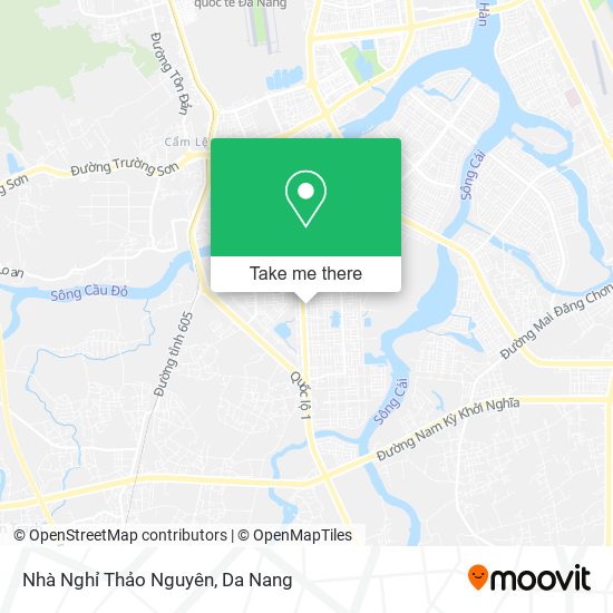 Nhà Nghỉ Thảo Nguyên map