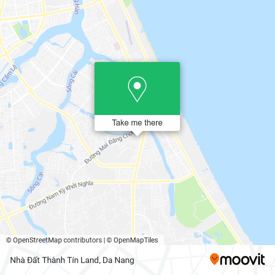 Nhà Đất Thành Tín Land map