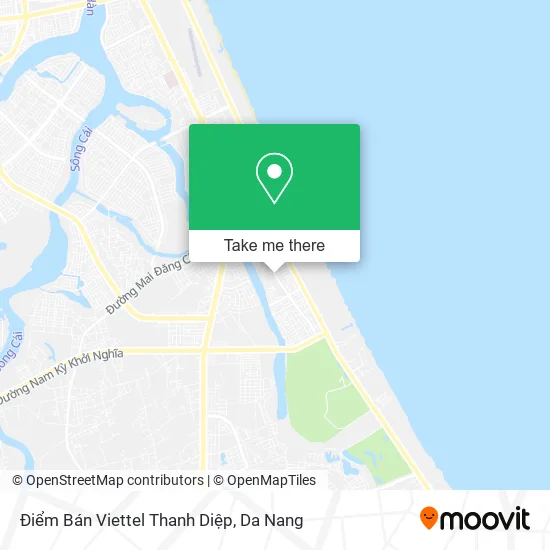 Điểm Bán Viettel Thanh Diệp map