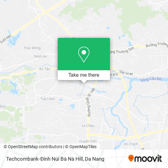 Techcombank-Đỉnh Núi Bà Nà Hill map