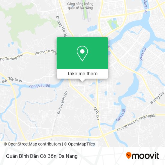 Quán Bình Dân Cô Bốn map