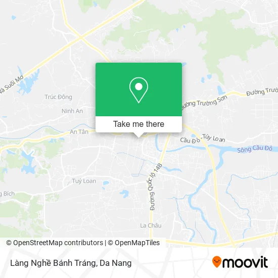 Làng Nghề Bánh Tráng map