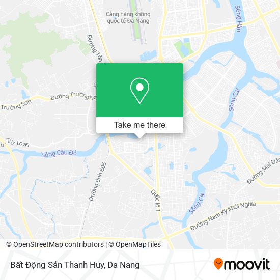 Bất Động Sản Thanh Huy map