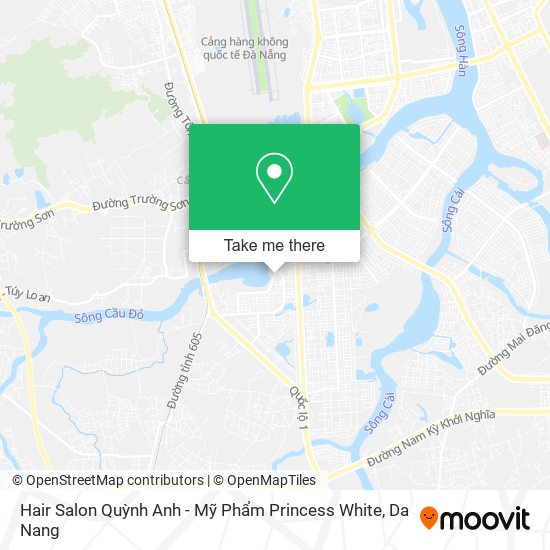 Hair Salon Quỳnh Anh - Mỹ Phẩm Princess White map