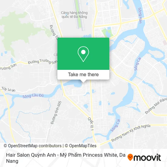 Hair Salon Quỳnh Anh - Mỹ Phẩm Princess White map