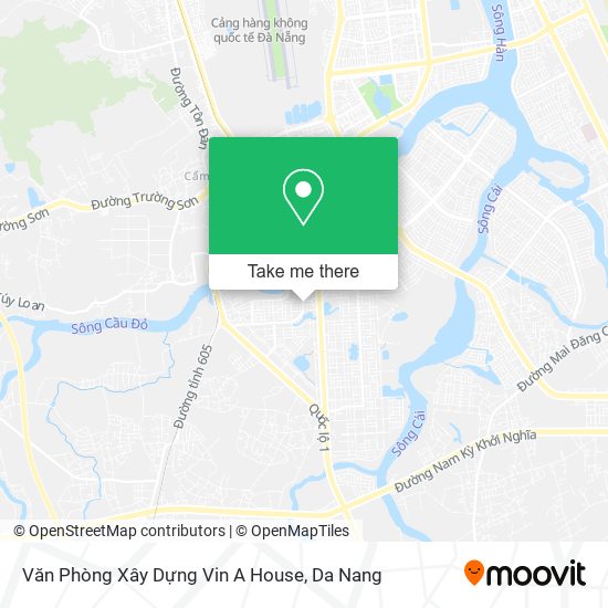 Văn Phòng Xây Dựng Vin A House map