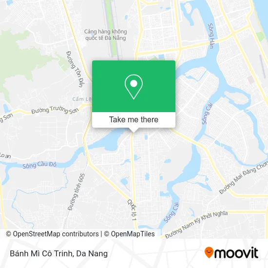 Bánh Mì Cô Trinh map