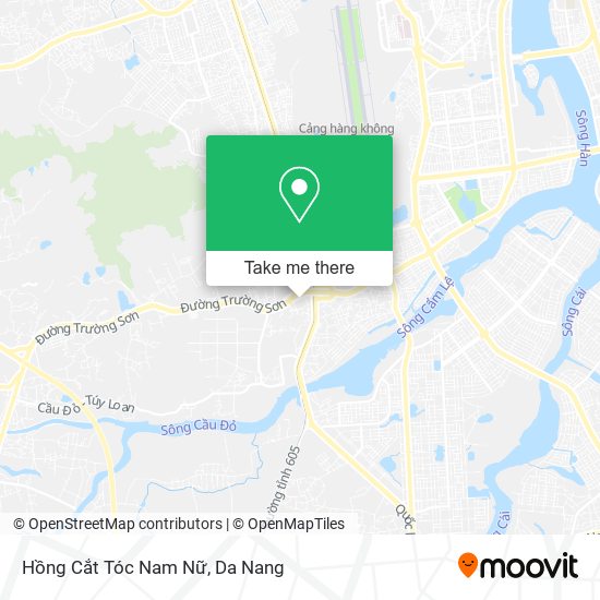 Hồng Cắt Tóc Nam Nữ map