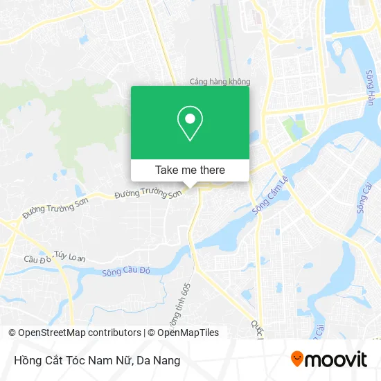 Hồng Cắt Tóc Nam Nữ map